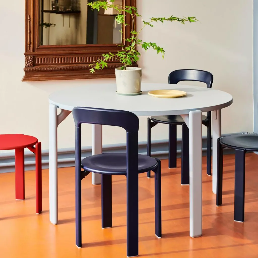 HAY Rey Esstisch Laminat Ø128cm| Tische|Esstische