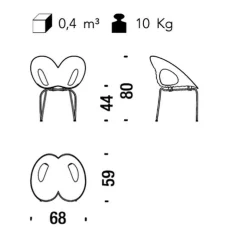 Stühle^Moroso Ripple Stuhl
