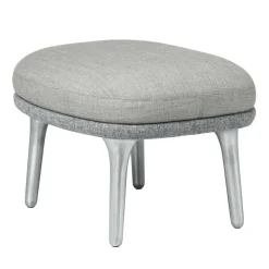 Fritz Hansen Ro™ JH11 Fußhocker Stoff Füße aus Aluminium| Hocker