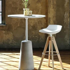 MDF Italia Rock Bartisch Ø80cm| Bistrotische