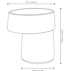 Tischleuchten|Nachttischleuchten^Serax Romé Tischleuchte