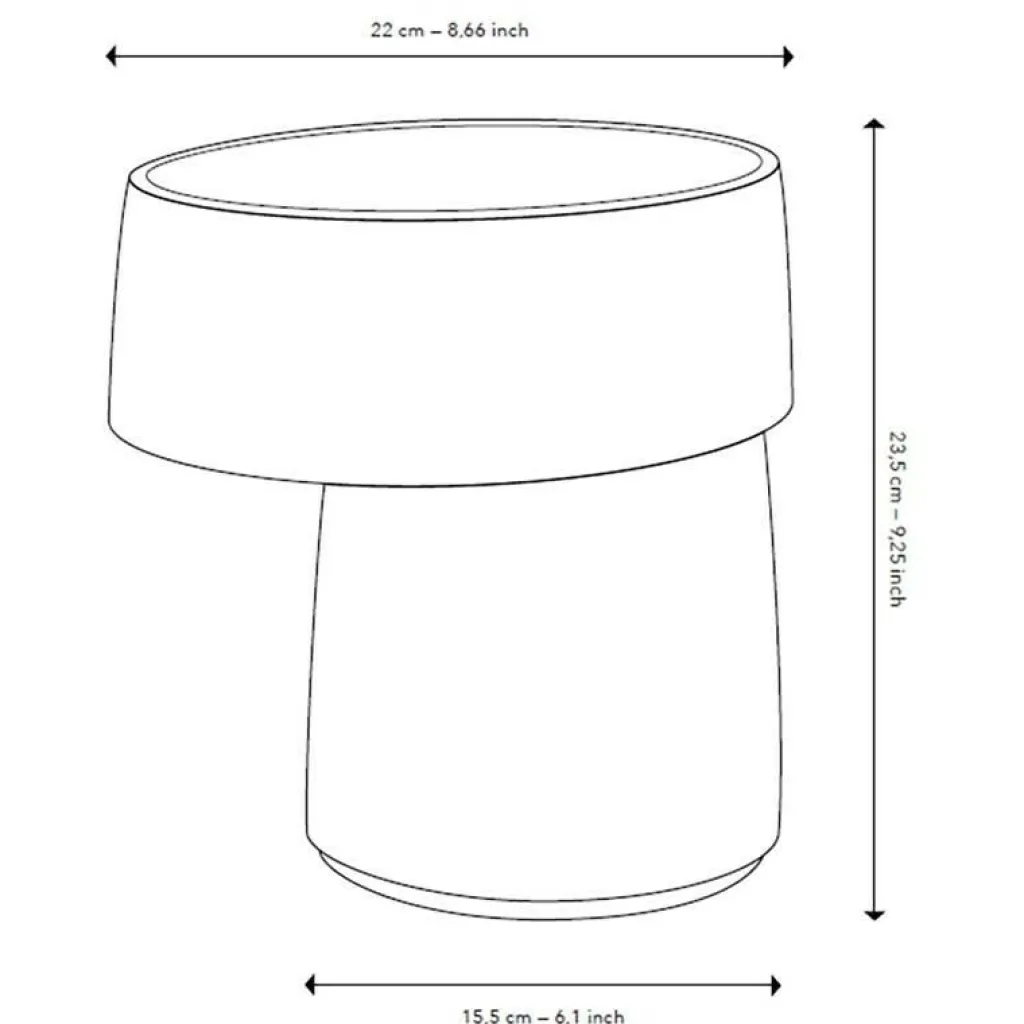 Tischleuchten|Nachttischleuchten^Serax Romé Tischleuchte