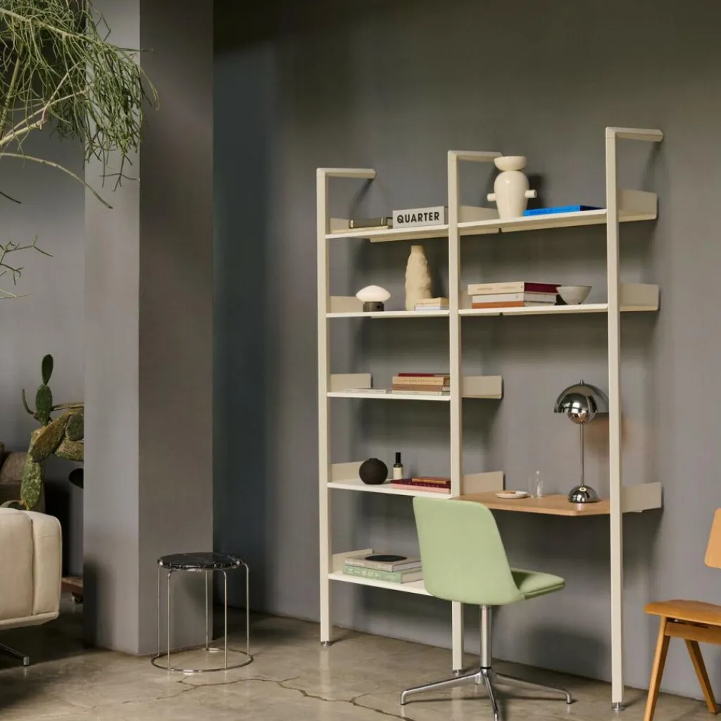 &Tradition Rombe IF2 Regal mit Schreibtischplatte| Regale