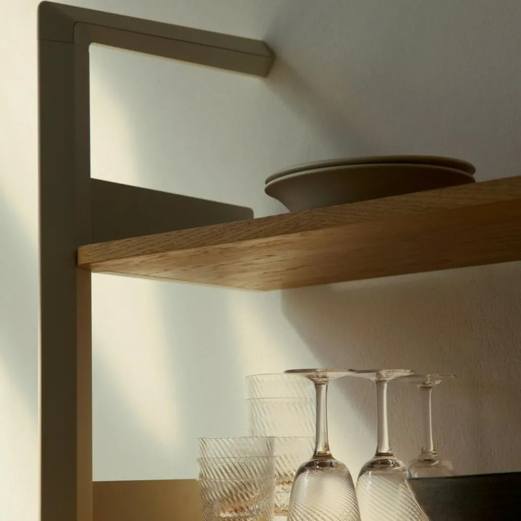 &Tradition Rombe IF2 Regal mit Schreibtischplatte| Regale