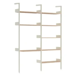 &Tradition Rombe Konfiguration B IF1 & IF5 Regal mit Schreibtischplatte| Regale