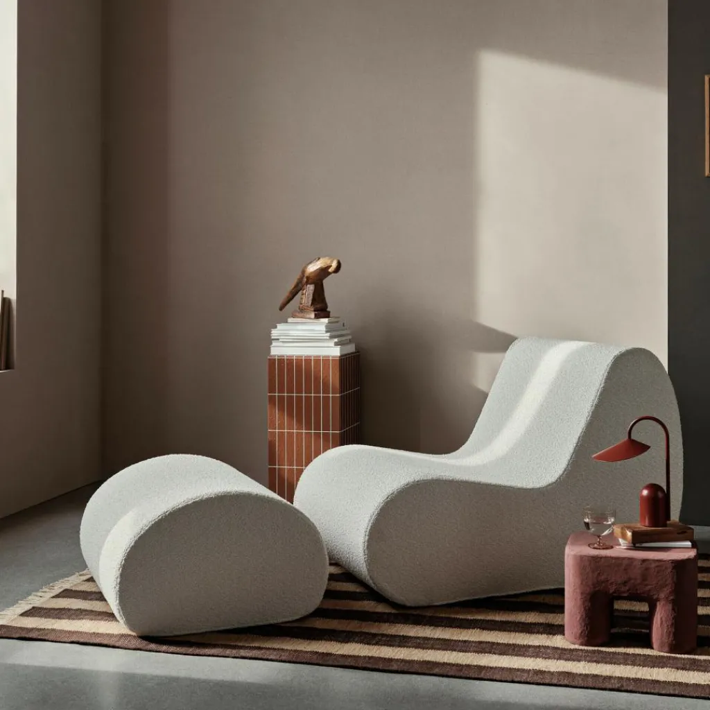 Sessel^Ferm Living Rouli Pouf