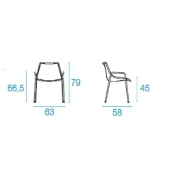 Emu Round Gartenarmlehnstuhl| Stühle
