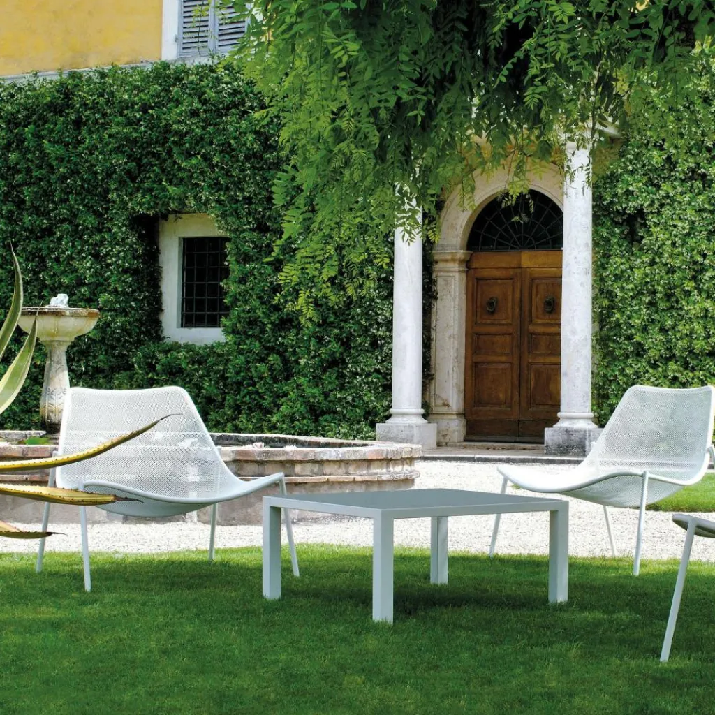 Emu Round Snacktisch/ Garten-Beistelltisch 100x70x45cm| Garten-Beistelltische