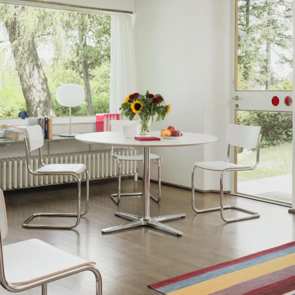 Stühle^Thonet S 43 Freischwinger Stuhl