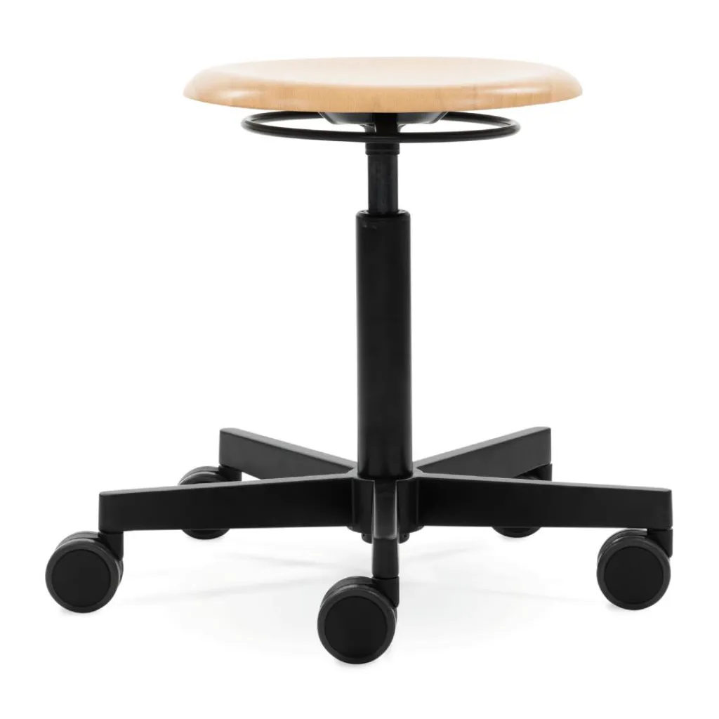 Hocker^Wilde + Spieth S 193 R 20 Drehhocker Gestell Schwarz