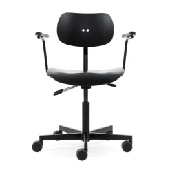 Wilde + Spieth S 197 R 20 Drehstuhl mit Armlehne Gestell Schwarz| Bürostühle