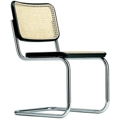 Thonet S 32 V Freischwinger Stuhl mit Rohrgeflecht| Stühle