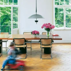 Stühle^Thonet S 32 V Freischwinger Stuhl mit Rohrgeflecht 4er Set