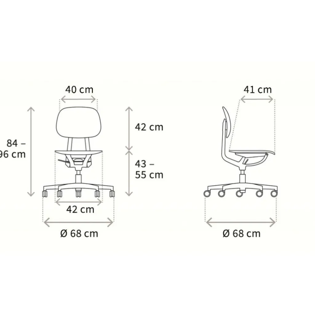 Wagner S2 Bürostuhl mit Rollen| Bürostühle