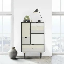 Schränke|Kommoden^Andersen Furniture S5 Highboard Fronten bunt