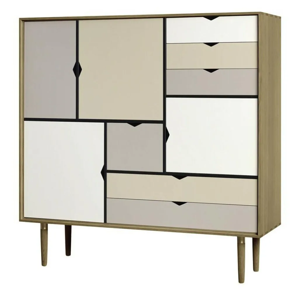 Schränke^Andersen Furniture S3 Highboard Fronten bunt