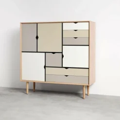 Schränke^Andersen Furniture S3 Highboard Fronten bunt