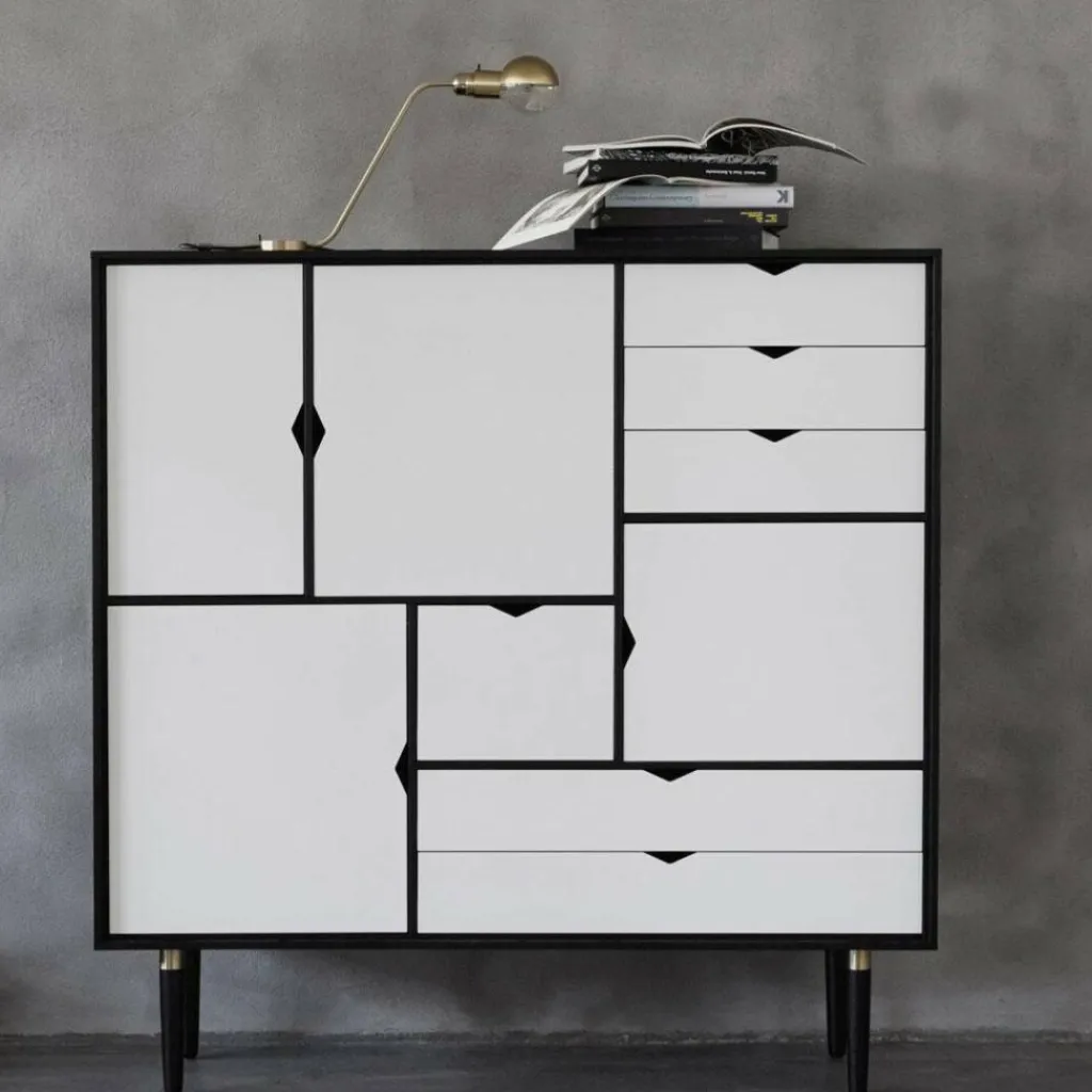 Andersen Furniture S3 Highboard Fronten weiß| Schränke|Kommoden