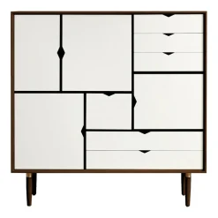 Andersen Furniture S3 Highboard Fronten weiß| Schränke|Kommoden