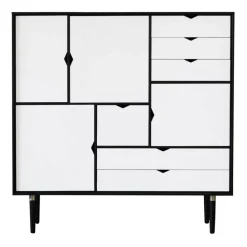 Andersen Furniture S3 Highboard Fronten weiß| Schränke|Kommoden