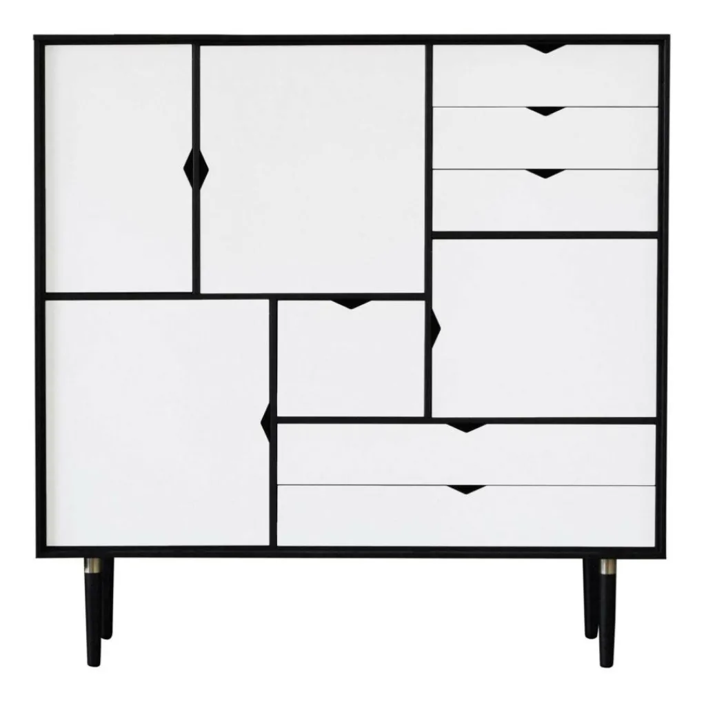 Andersen Furniture S3 Highboard Fronten weiß| Schränke|Kommoden