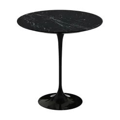 Tische^Knoll International Saarinen Beistelltisch Ø 51cm Marmor