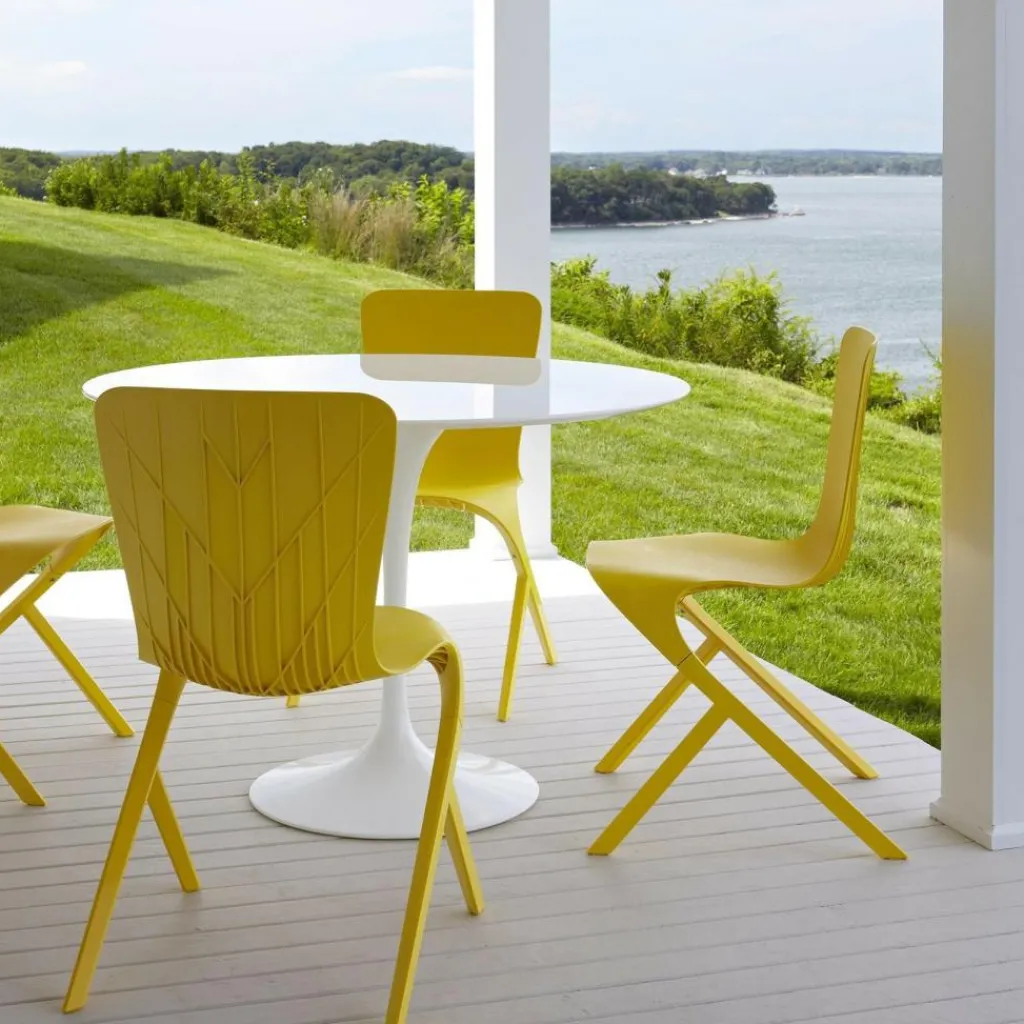 Gartentische^Knoll International Saarinen Gartentisch Ø107cm