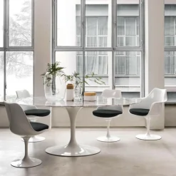 Stühle^Knoll International Saarinen Tulip Armlehnstuhl drehbar
