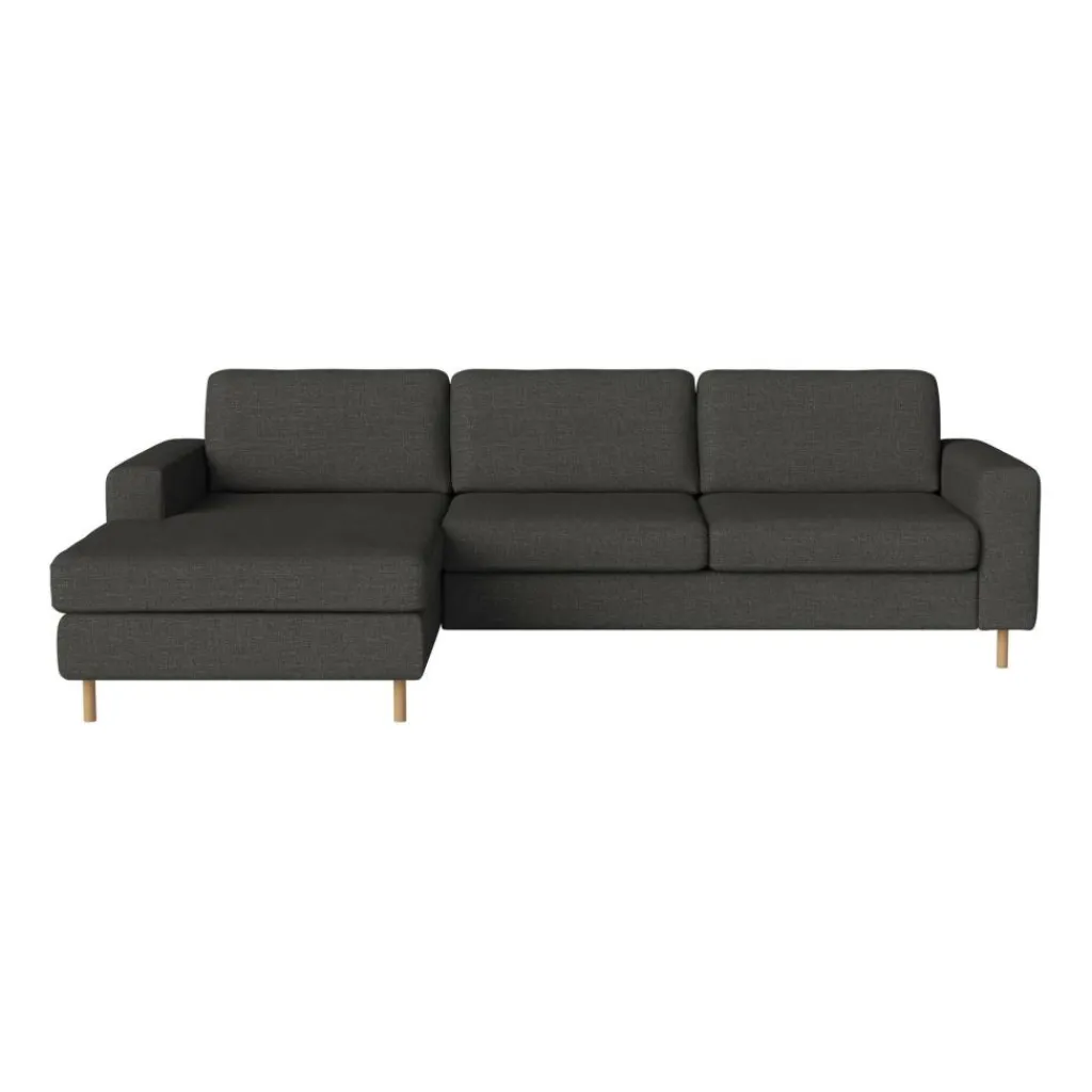 Sofas^Bolia Scandinavia 3-Sitzer Sofa mit Chaise Longue links