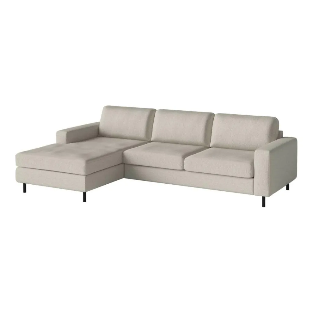 Sofas^Bolia Scandinavia 3-Sitzer Sofa mit Chaise Longue links
