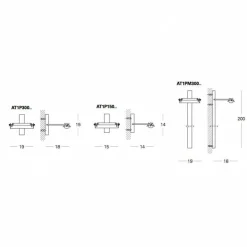 Fontana Arte Scintilla AT1P300 Wandleuchte| Wandleuchten