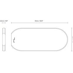 Form & Refine Section Schneidebrett länglich| Schneidebretter