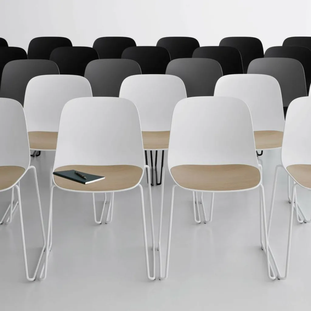 Lapalma Seela S310 Stuhl Kufengestell Weiß| Stühle