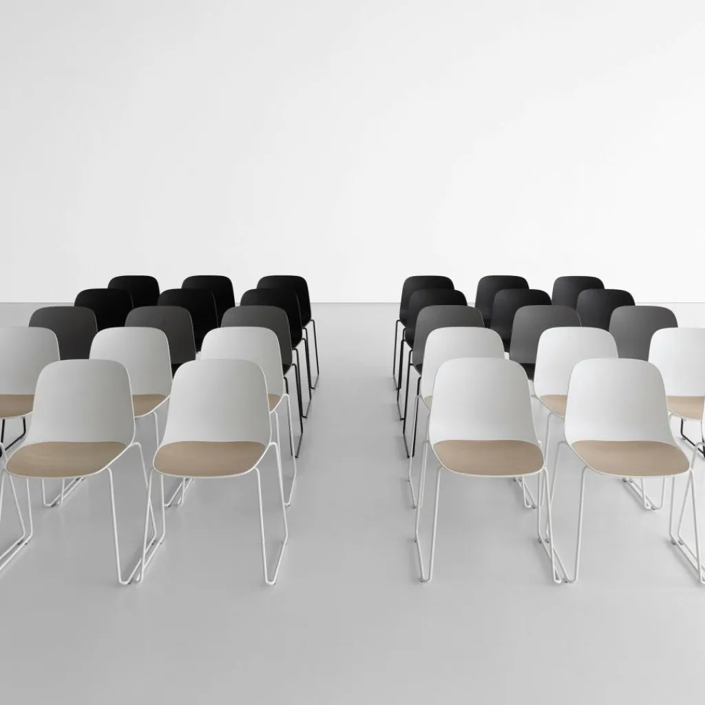 Lapalma Seela S310 Stuhl Kufengestell Weiß| Stühle