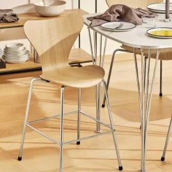 Fritz Hansen Serie 7™ Juniorstuhl Braun Bronze|Kinder Kinderstühle