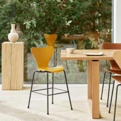 Fritz Hansen Serie 7™ Juniorstuhl Braun Bronze|Kinder Kinderstühle