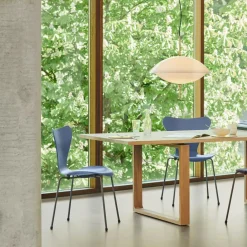 Stühle^Fritz Hansen Serie 7™ Stuhl gefärbte Esche Gestell Warmes Graphit