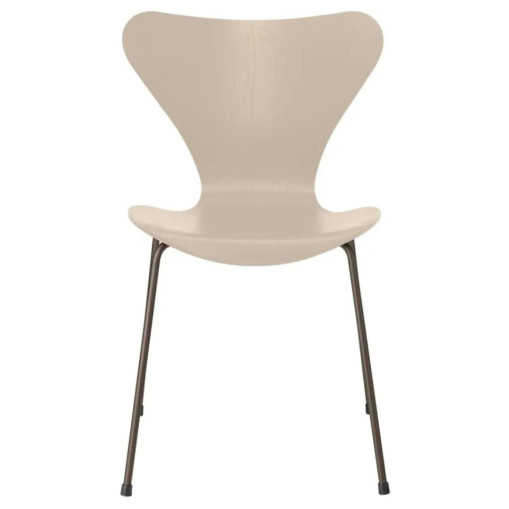Fritz Hansen Serie 7™ Stuhl gefärbte Esche Braun Bronze| Stühle