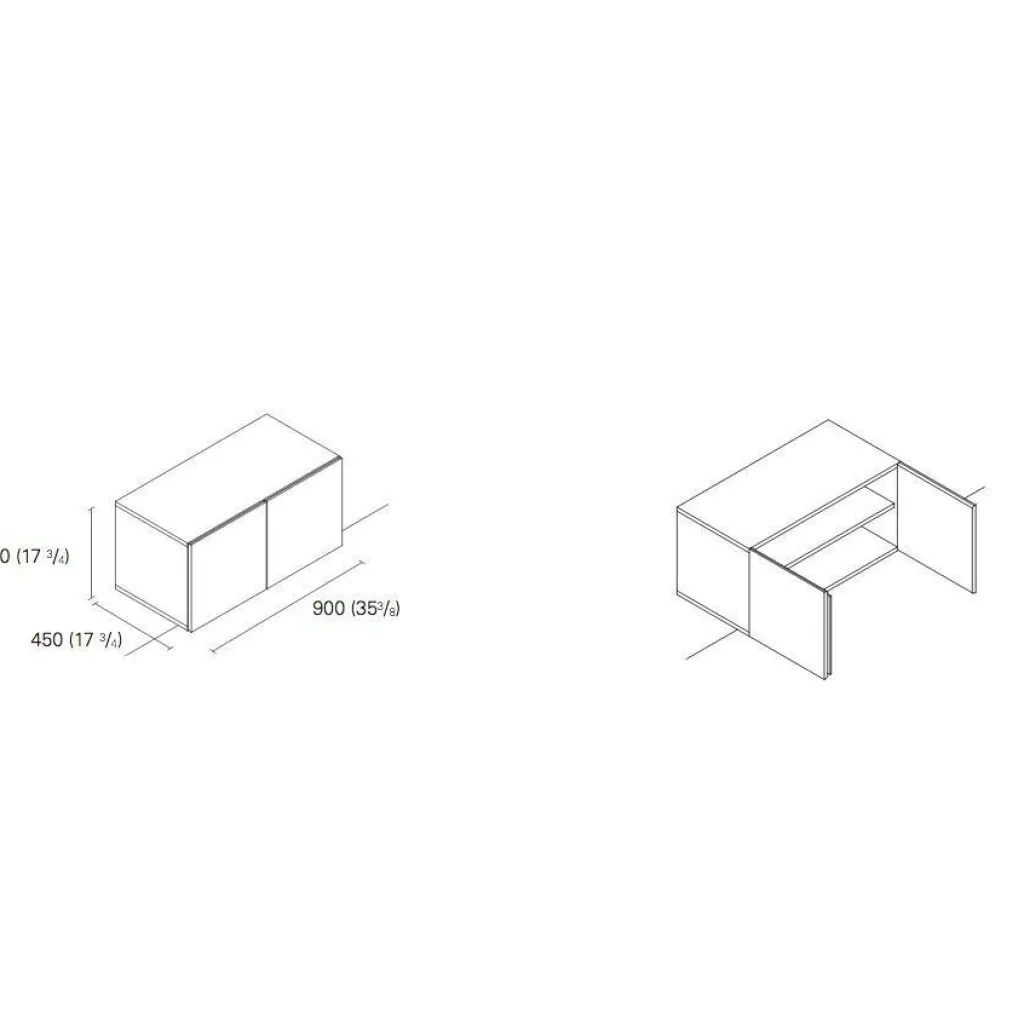 Schränke^e15 Shahnaz Wandschrank