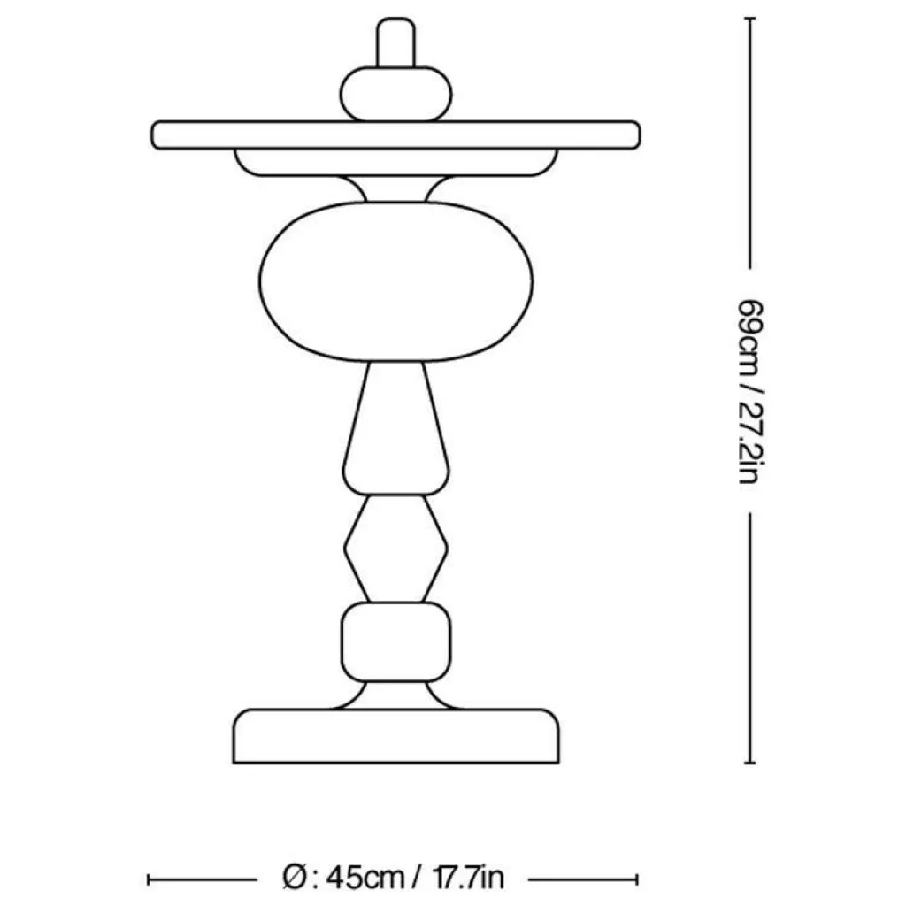 &Tradition Shuffle MH1 Beistelltisch| Tische