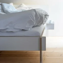 Betten^Moormann Siebenschläfer Doppelbett 160x200cm mit Kopfteil