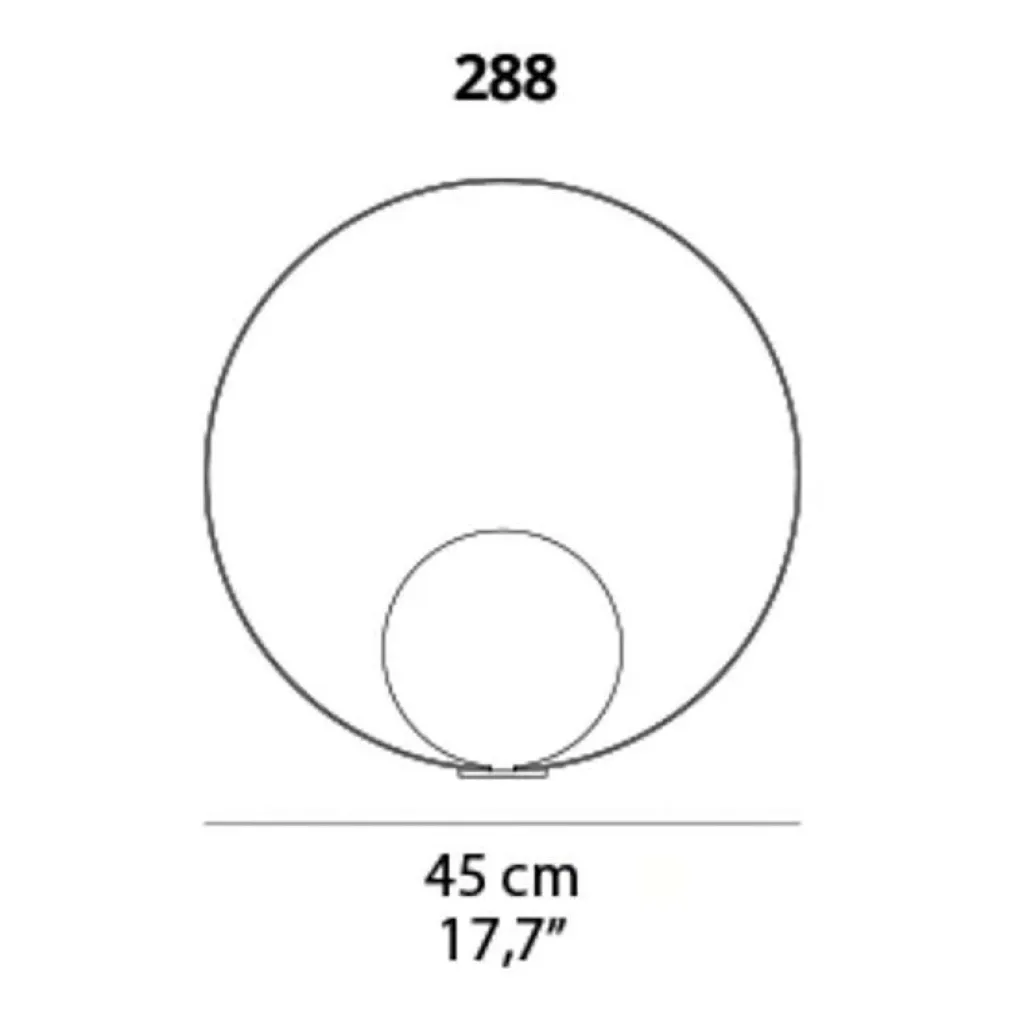 Oluce Siro 288 LED Tischleuchte| Tischleuchten
