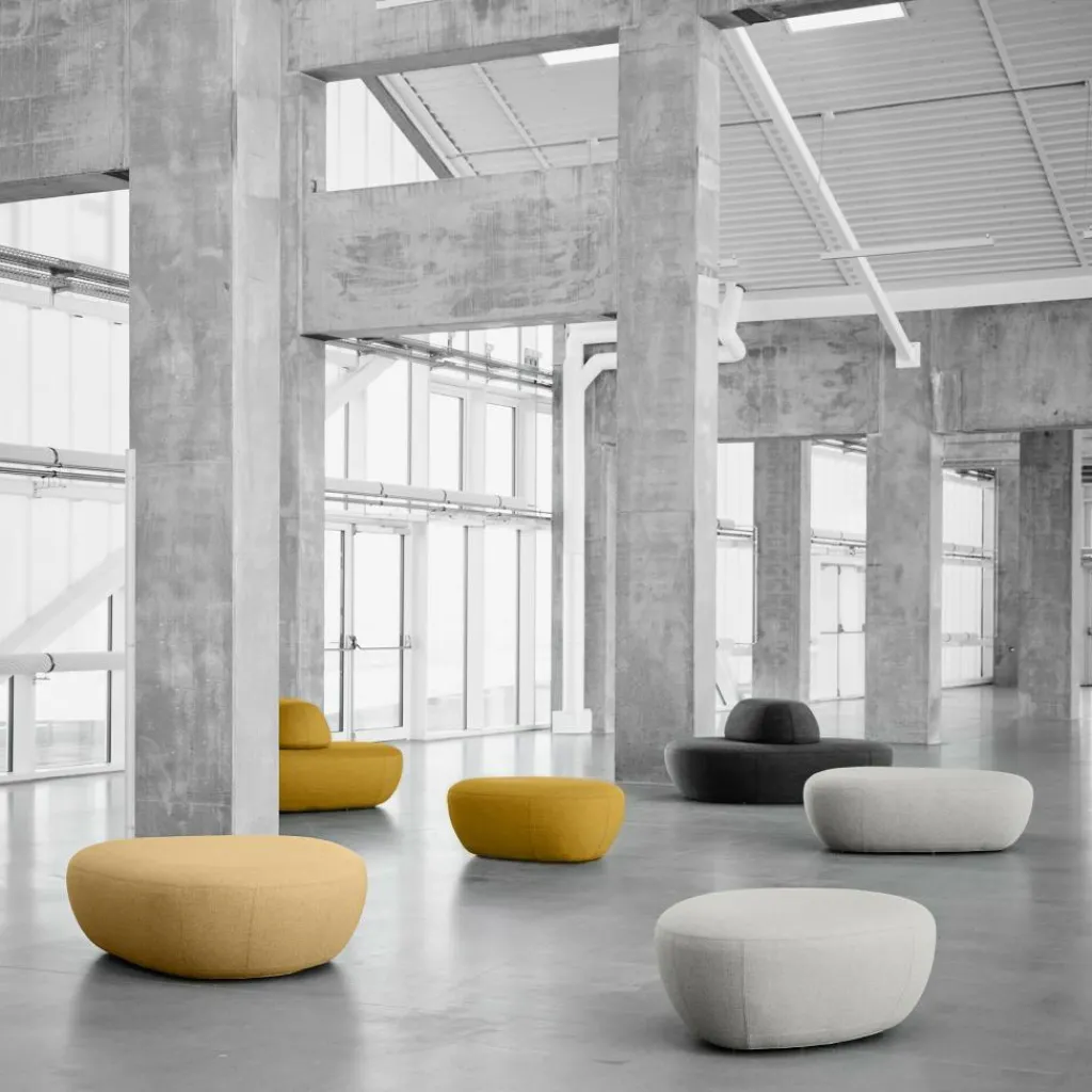 Softline Sisters Pouf mit Rückenlehne| Poufs