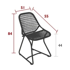 Stühle|Gartenstühle^Fermob Sixties Gartenstuhl stapelbar