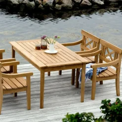 Fritz Hansen Skagerak Drachmann 190 Gartentisch 190x86x72cm| Gartentische