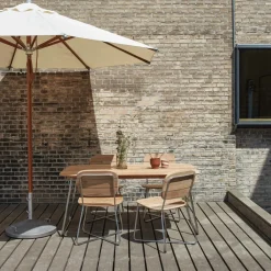 Gartentische^Fritz Hansen Skagerak Lilium Gartentisch