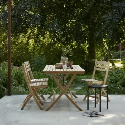Gartentische^Fritz Hansen Skagerak Selandia Gartentisch klappbar 147cm