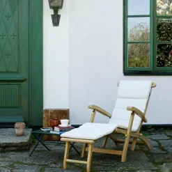 Fritz Hansen Skagerak Steamer Liegestuhl| Gartenliegen