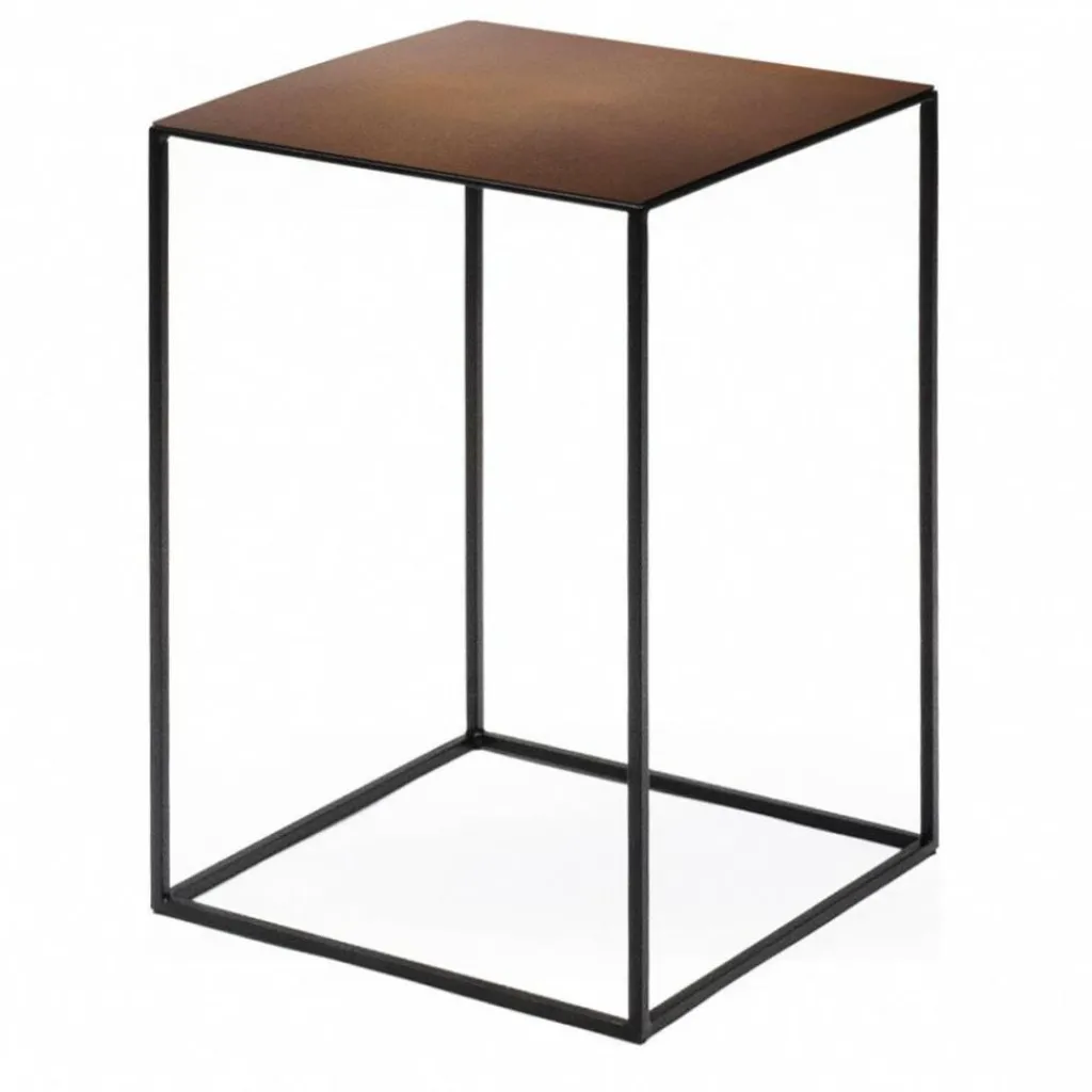 Zeus Slim Irony Beistelltisch 31x31cm| Beistelltische|Tische