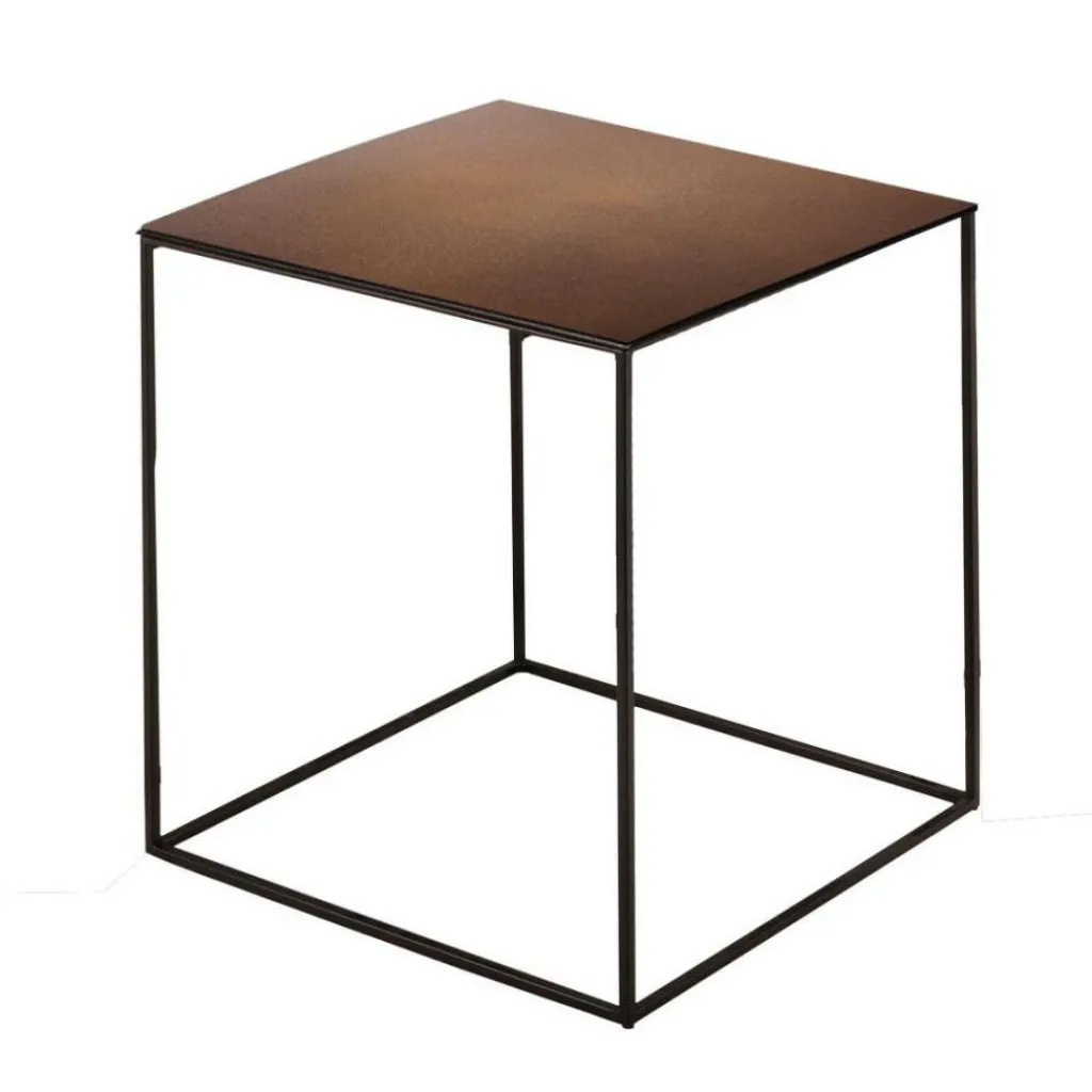 Zeus Slim Irony Beistelltisch 31x31cm| Beistelltische|Tische